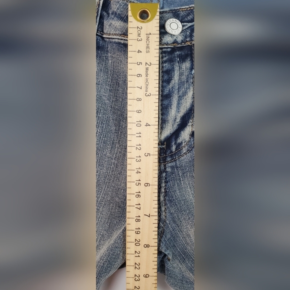 Vigoss Capri Jeans Womens Size 9/10 30 Blue Denim Distressed Style EC215 NWT - Picture 8 of 13